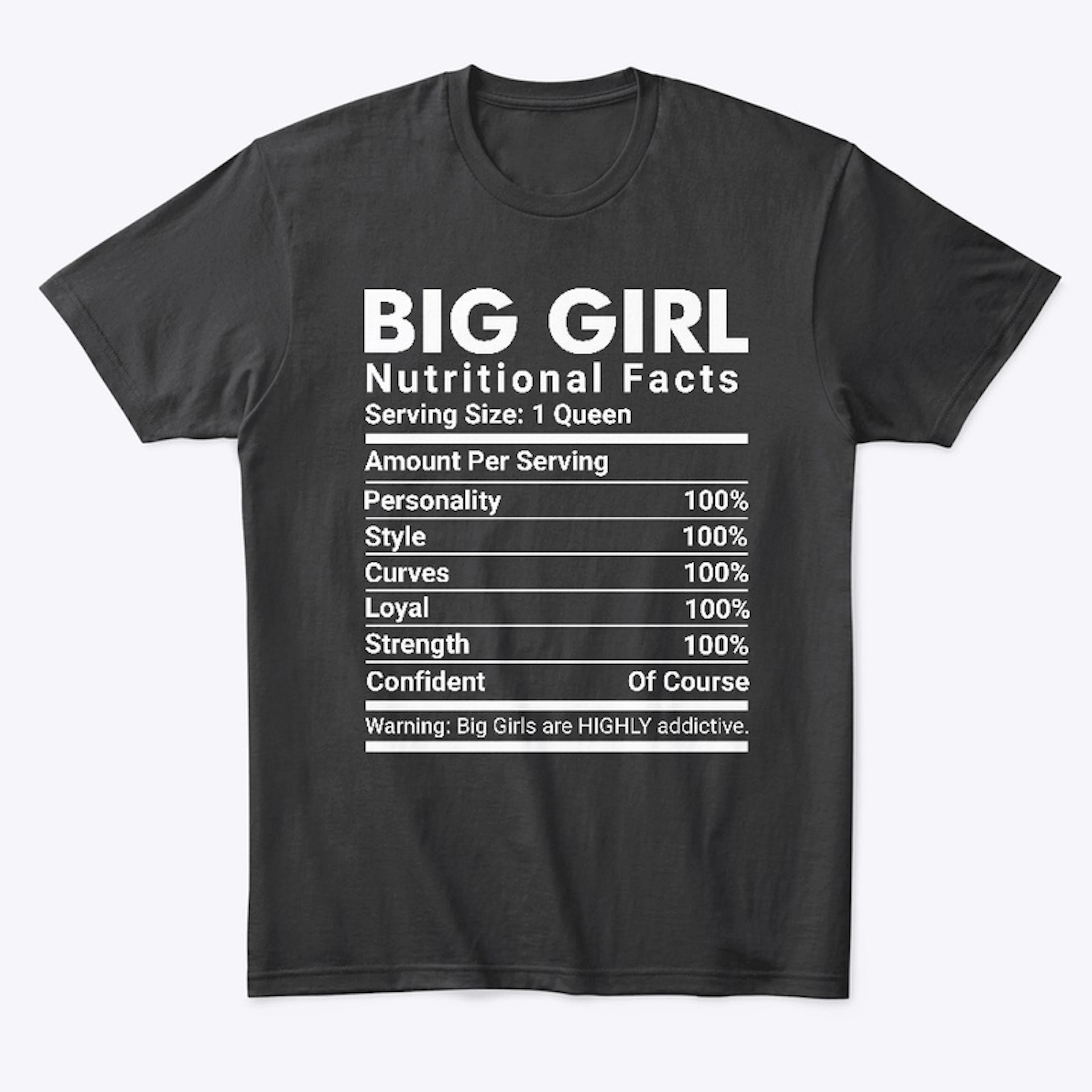 Big Girl Nutritional Facts